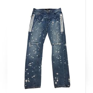Forever 21 Men Distressed Jeans, With Zipper Pocket Design Size 32 For Men